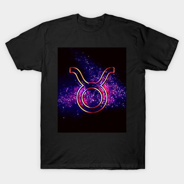 Taurus (Retro Taurus Zodiac) T-Shirt by Unique Designs